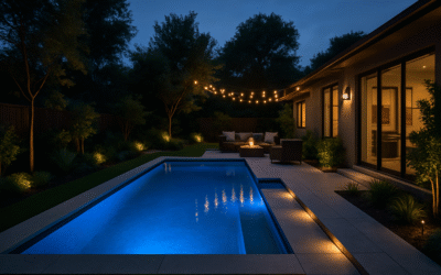 Transform Your Backyard with Aesthetic Pool Lighting and Night Ambiance