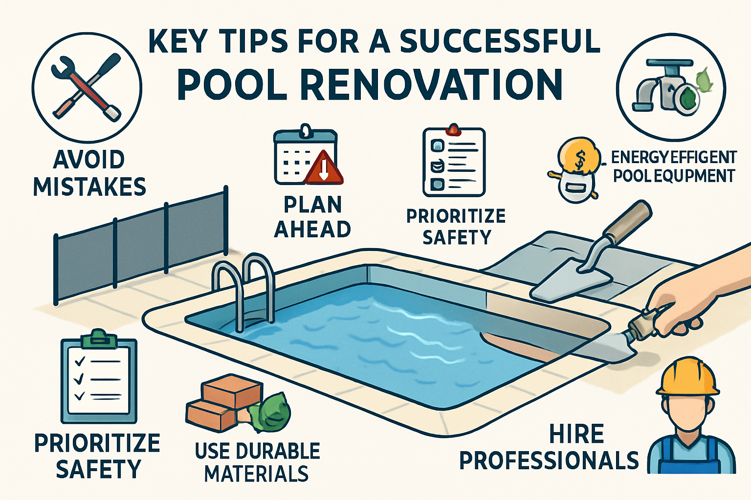 Navigating Pool Renovation: Avoiding Pitfalls and Ensuring Success