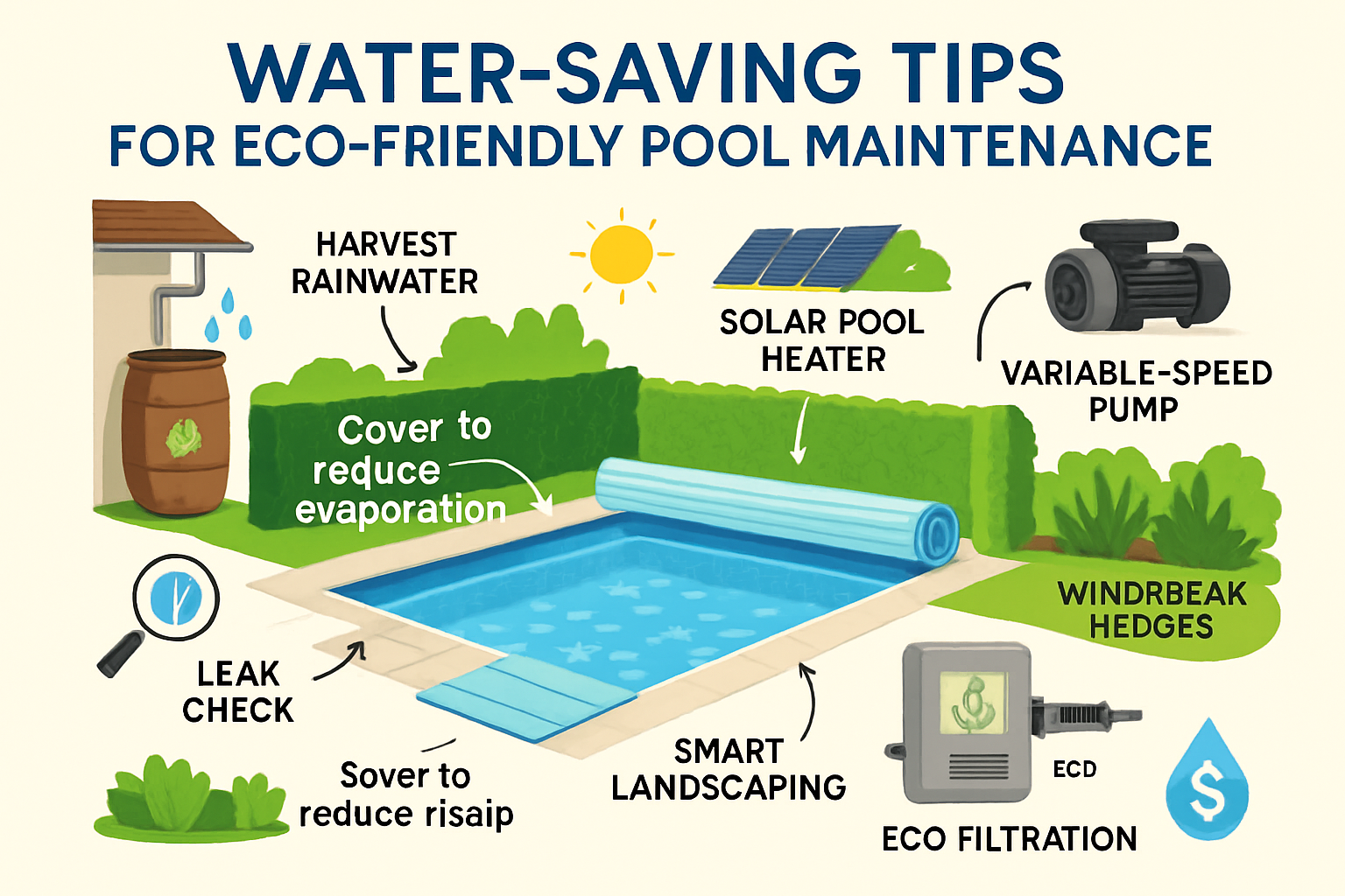 Essential Water-Saving Tips for Eco-Friendly Pool Maintenance