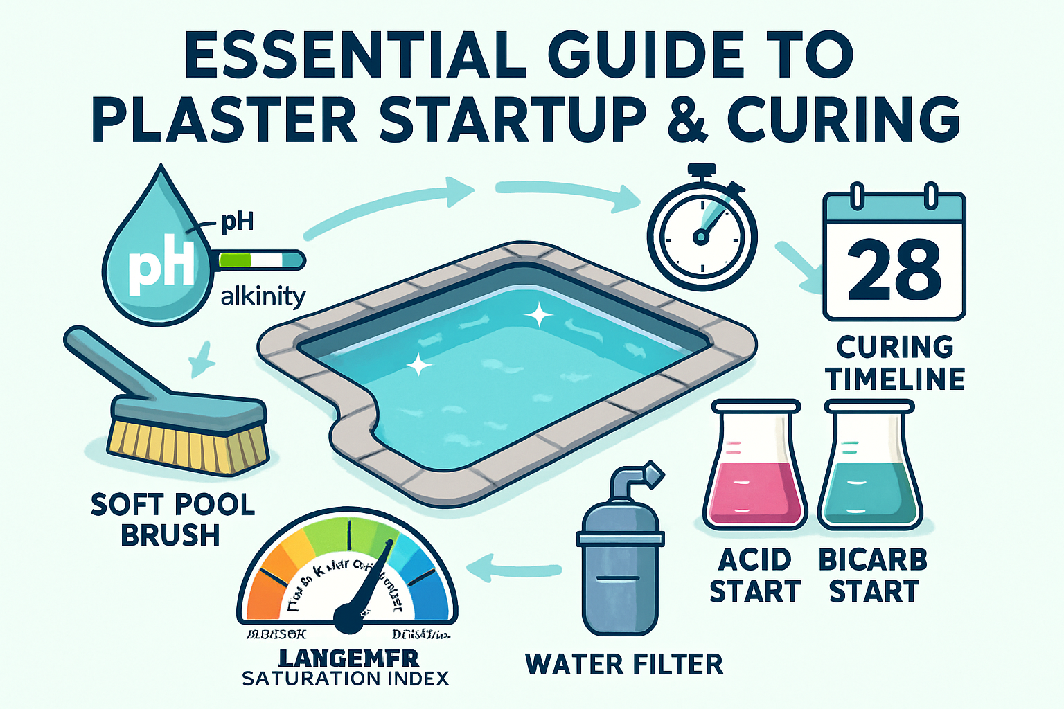 Understanding Pool Plaster Startup and Curing