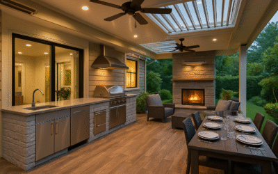 Transform Your Outdoor Living with Covered Patio Kitchens