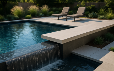 Innovative Pool Coping Ideas: Waterfall Edges and Cantilevered Styles